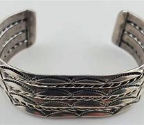 Image result for Vintage Silver Cuff Bracelet
