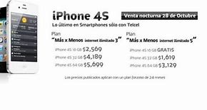 Image result for iPhone 4S Precios