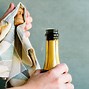 Image result for Tipped Champagne Bottle