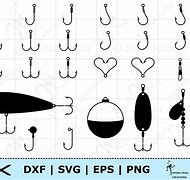 Image result for Fishing Line and Tackle SVG