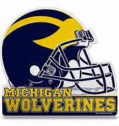 Image result for Michigan Wolverines Football Helmet for Cricut