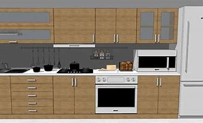 Image result for Modern Kitchen 3D Warehouse