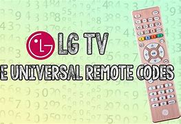Image result for LG TV Remote Programming Code