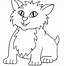 Image result for Kitty Clip Art Black and White