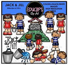 Image result for Jack and Jill ClipArt