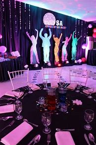 Image result for Disco Decoration Ideas