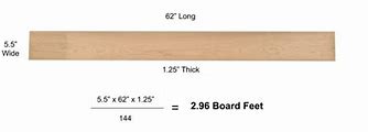 Image result for How to Measure Board Feet