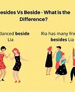 Image result for Beside and besides Difference