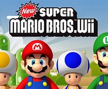 Image result for Super Mario Bros. Wii Title Screen