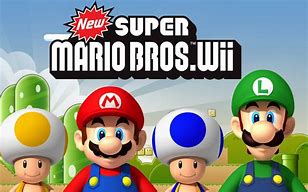 Image result for Newer Su0er Mario Bros. Wii