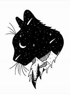 Image result for Galaxy Cat Silowet
