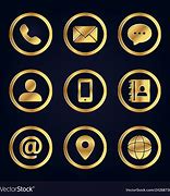 Image result for Gold Icon Black