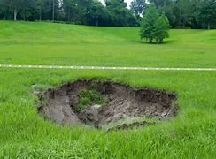 Image result for Sinkholes On the Martin's Creek PA