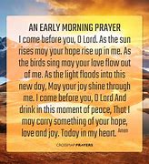 Image result for Early Morning Prayer