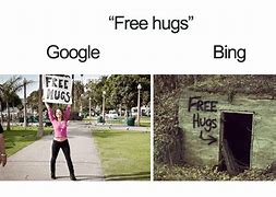 Image result for Bing vs Google Results Meme
