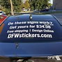 Image result for White Car Window Decals