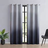 Image result for Black Grommet Curtains