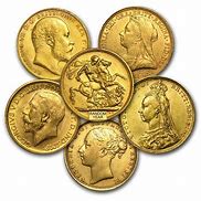 Image result for Gold Sovereign Coins