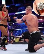 Image result for WWE John Cena and Nikki Bella in the Ring