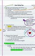 Image result for Note Taking Writing