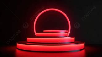 Image result for 3D Podium Red for Air Pod