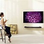 Image result for LG TV with Attached to Wall