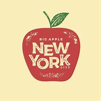Image result for New York Big Apple Cartoon