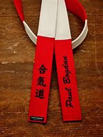 Image result for Red and White Martial Art Belts