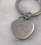 Image result for gold key rings engraving