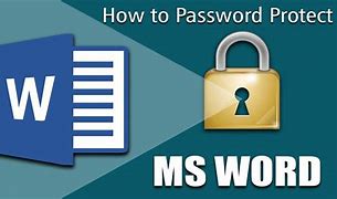 Image result for Password Unlock for Word