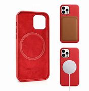 Image result for Soft Leather Case iPhone MagSafe