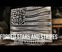 Image result for Flag Pattern Damascus Steel