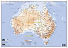 Image result for Show Road Map of Australia
