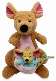 Image result for Winnie the Pooh Kanga and Roo Plush