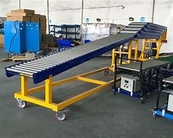 Image result for Adjustable Height Roller Conveyor