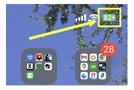 Image result for iPhone Battery Symbol Green