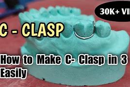 Image result for C Clasp Joint Mechanical Clip On and Off