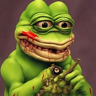 Image result for Black Pepe Frog