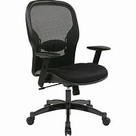 Image result for Black Mesh Back Chair