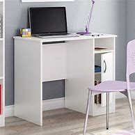 Image result for White Computer Desks for Small Spaces