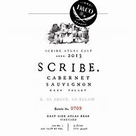 Image result for Scribe Cabernet Sauvignon Scribe Outpost East