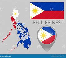 Image result for Philippines Map with Flag