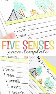 Image result for 5 Senses Poem Anchor Chart