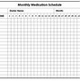 Image result for Monthly Medication Calendar