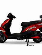 Image result for Red Electric Bike with Big Battery