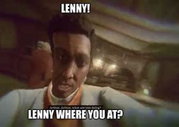 Image result for Lenny Face Walk Meme