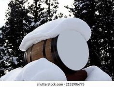 Image result for Screensaver Barrels in the Snow