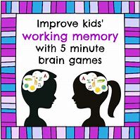 Image result for Working Memory Games