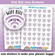 Image result for Wi-Fi Bill Icon