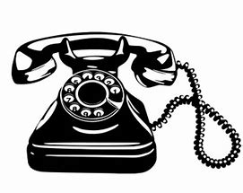 Image result for Old-Fashioned Telephone Clip Art